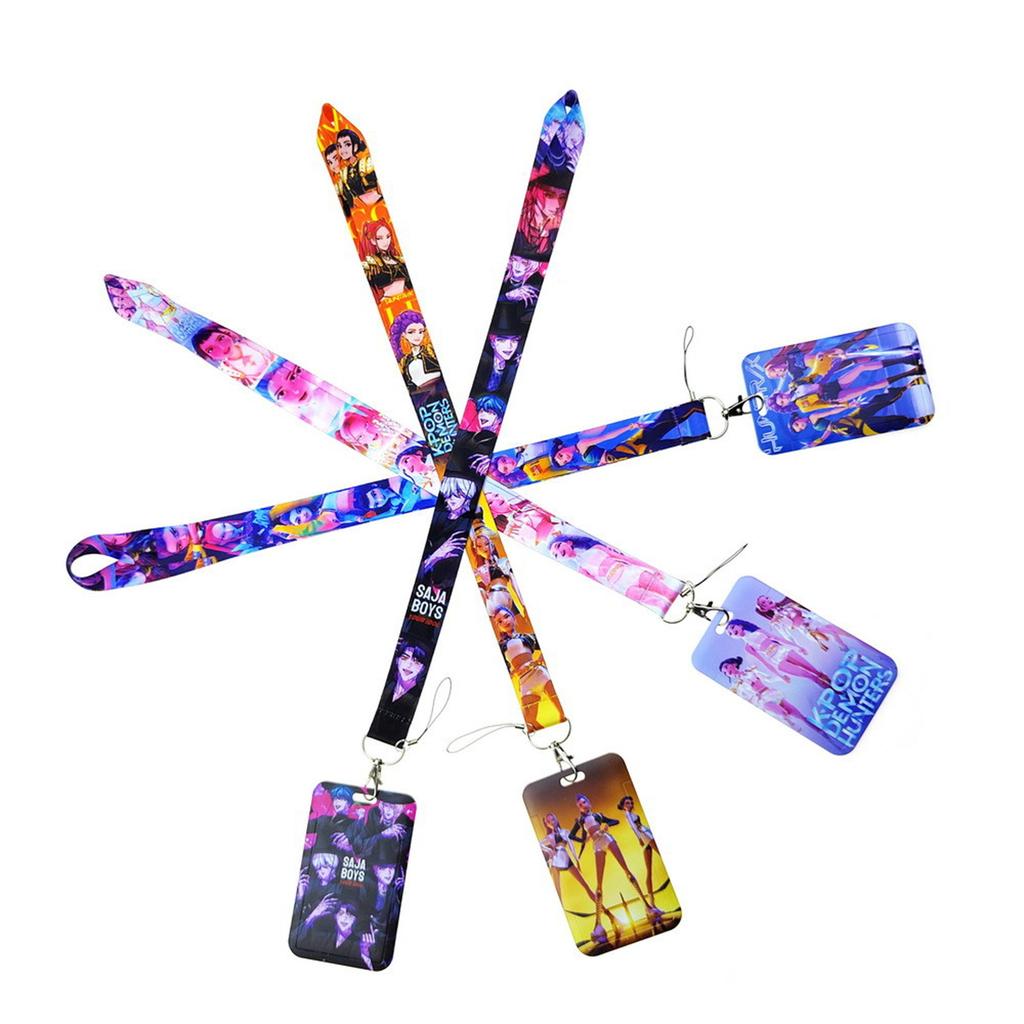 Cartoon Phone Strap - Long Version ID Card Holder Neck Lanyard