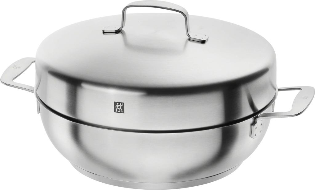 Zwilling Henckels Zwilling Zwilling Plus Smoker Set Smoked IH Compatible 4L Japanese J.A. "Zwilling 28cm" [Authorized Product] 40999-028