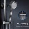 TLXT Stainless Steel Wall-Mounted Pressurized Shower Set