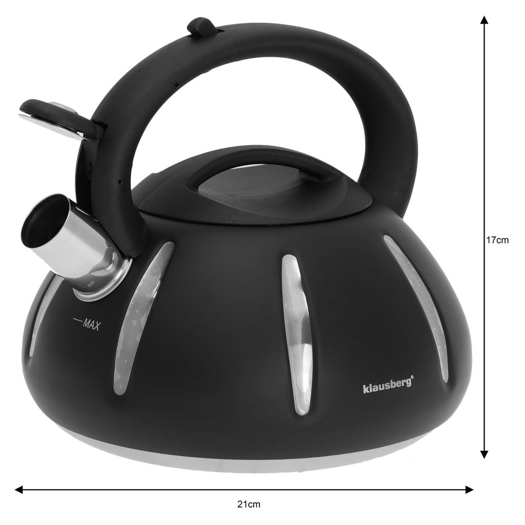 Lacquered Steel Kettle 3.0L KLAUSBERG KB-7548