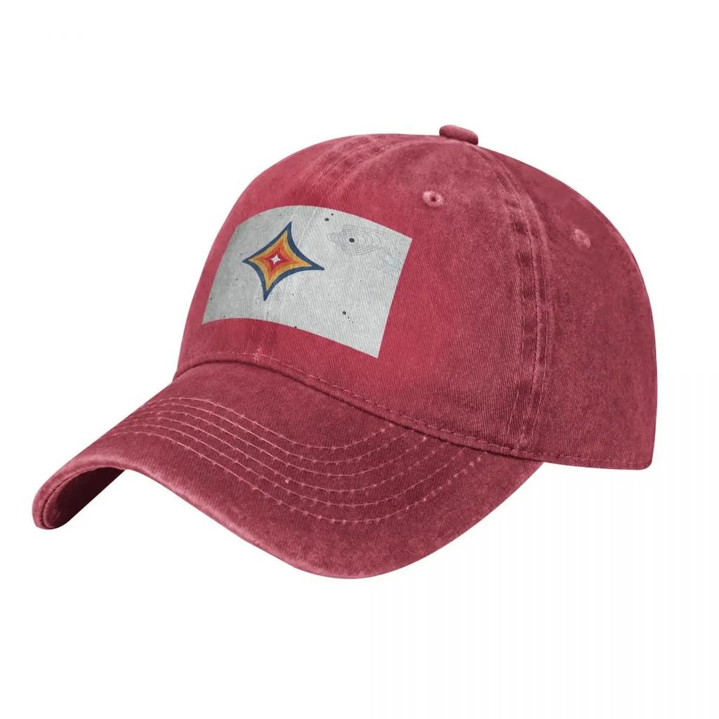 Starfield Gaming Schreibtisch Baseballkappen Mode Denim Hüte Outdoor Verstellbare Kappe Streetwear Baseball Cowboyhut für Unisex Damen