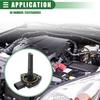 Motoforti Car Oil Level Sensor, Engine Oil Sending Unit, for BMW 323i 1999-2000, Metal Plastic, No.12617508003, Black Silver Tone
