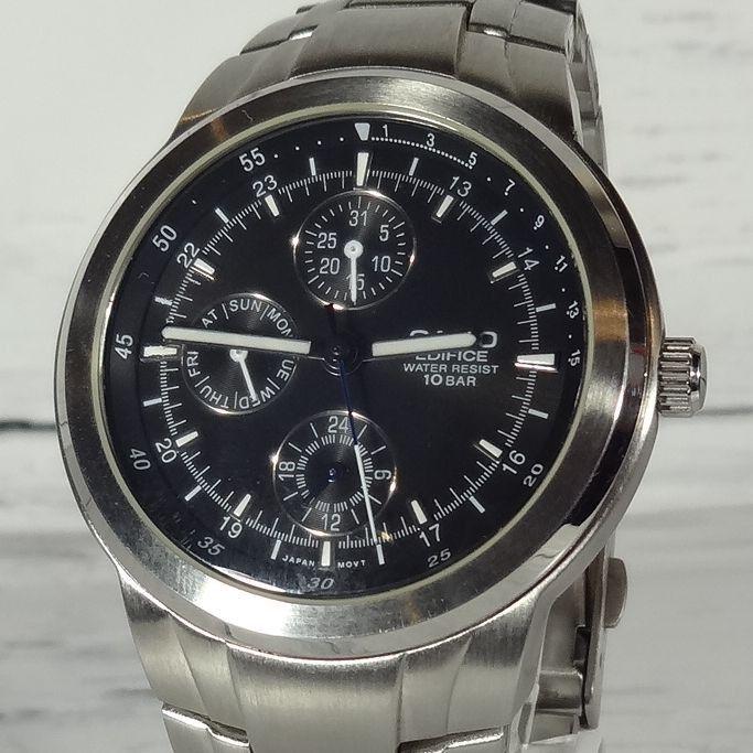 Used Cost-effective popular analog watch CASIO EDIFICE, new battery, working condition OK, good condition