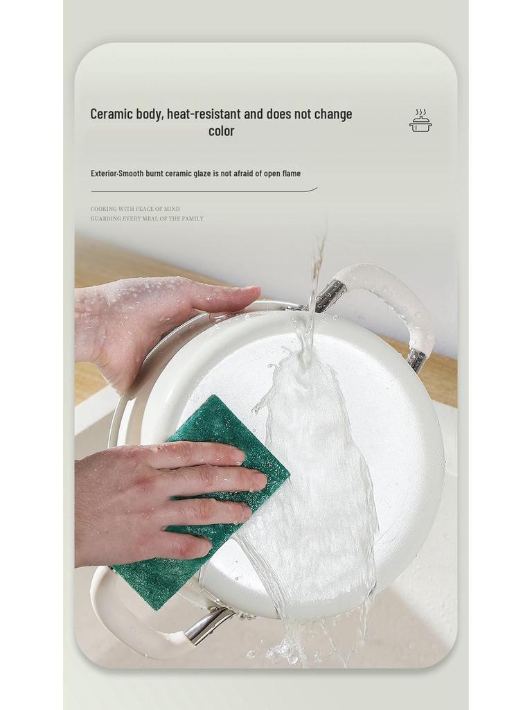 316 Stainless Steel Steamer Pot with Double Handles for Gas & Induction Cookers