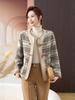 Autumn & Spring Short Cardigan for Middle-Aged Women: Casual Fashionable Outerwear