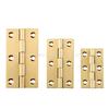 4 Pieces of High-end Brass Hinges Brass Jewelry Box Door Kitchen Cabinet Door Copper Small Box Exquisite