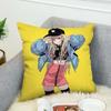 Pilow Cases Kitagawa Marin Couple Pillow Pillowcases 50X50 Decorative Pillows For Sofa Car Decoration Cushion Cover Luxury Anime