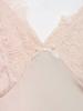 2026 European Style Women's Lace Patchwork Silk Camisole Dress