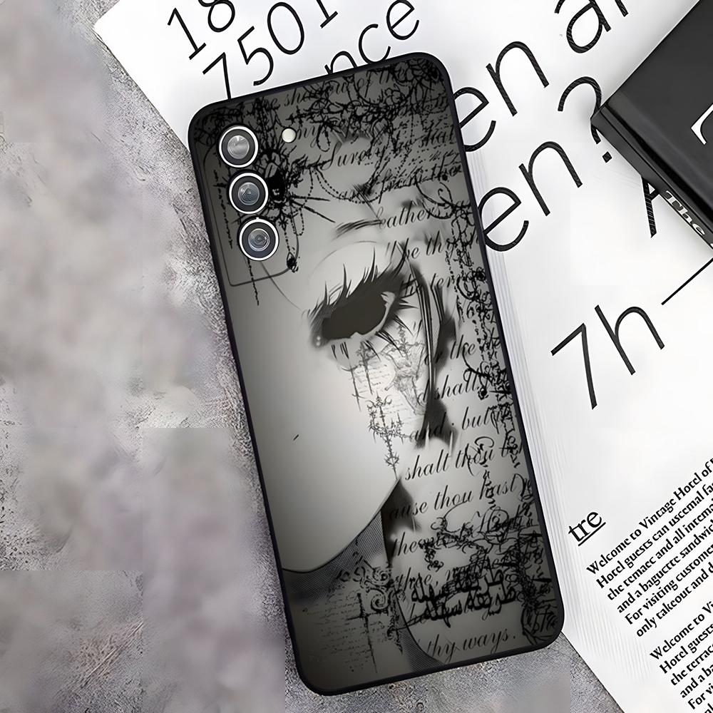 Clmj Punk Cool Angel Handyhülle Für Samsung S26 S25 Edge S24 S23 S22 S21 S20 Ultra Plus Fe Galaxy A54 A53 A34 A25 A16 Hülle