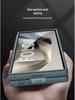 Ultra-Thin Frosted Hard Shell Phone Case for Samsung Z Fold 6 - Fashionable Solid Color Protective Cover