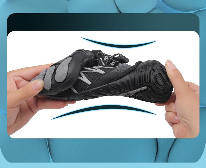 Velké outdoorové boty do vody pro muže a ženy – letní plážové a sportovní boty pro volný čas a pět prstů