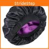 Satin Sleep Hat With Wide Brim And Breathable Polyester For All Season Wear