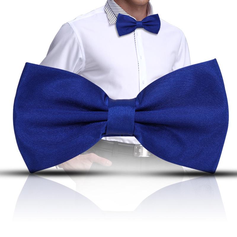 

Men s Classic Faux Silk Bow Tie & Lapel Flower Set
