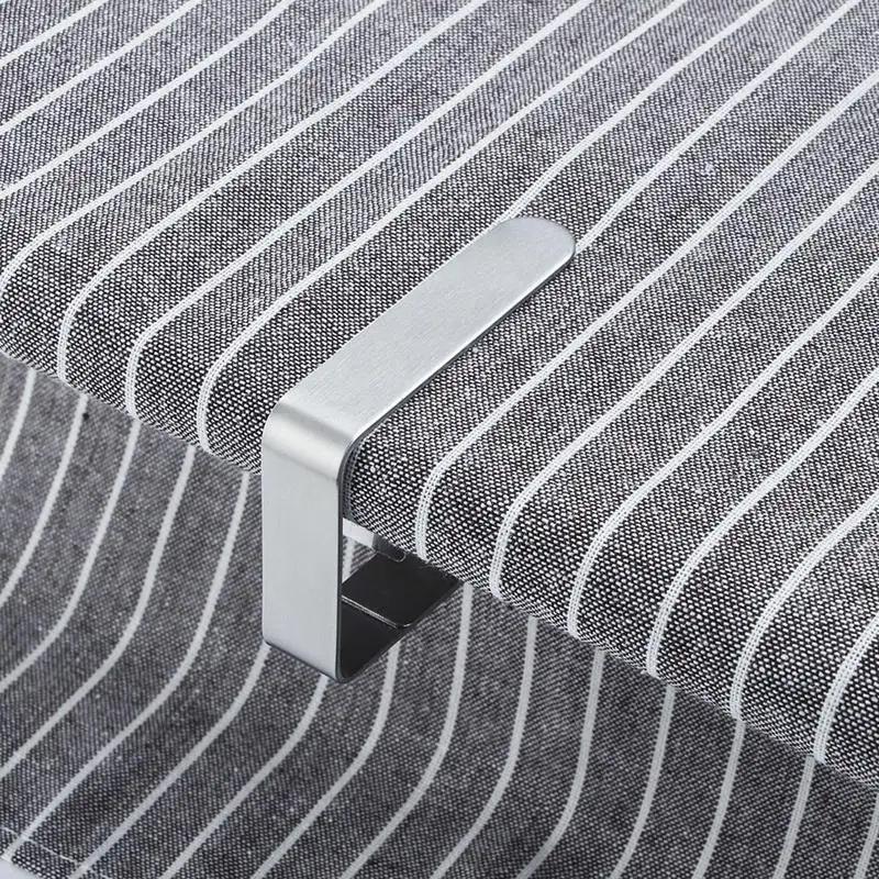 Stainless Steel Tablecloth Clamps Universal Cover Clips for Home Kitchen Restaurant And Picnic Tables