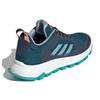 Adidas Response Trail X Non-Slip Shock Absorbing Low Top Running Shoes Women Sneakers Blue Gray EF0529