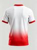 Men's Norway Number 9 Gradient Soccer Jersey, Quick Dry Breathable V Neck Short Sleeve Football Fan Jersey For Sports Match Casual Wear