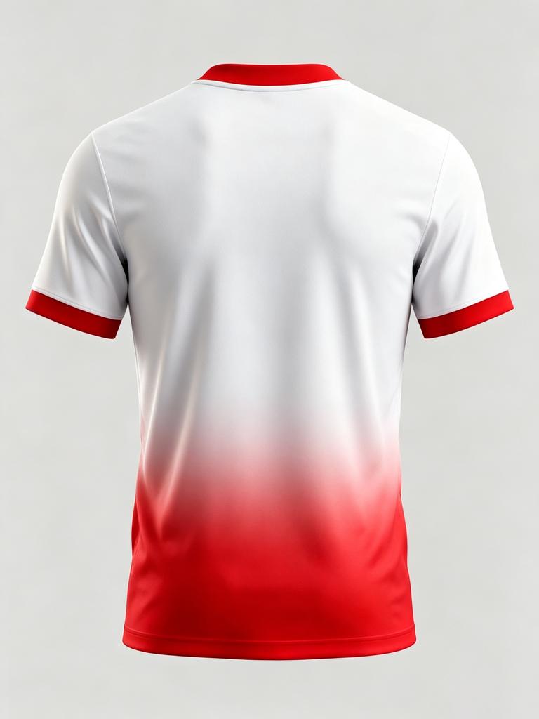 Men's Norway Number 9 Gradient Soccer Jersey, Quick Dry Breathable V Neck Short Sleeve Football Fan Jersey For Sports Match Casual Wear