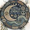 Retro Metal Painting 20x20cm Handmade Art Vintage Tin Sign Home Wall Decor