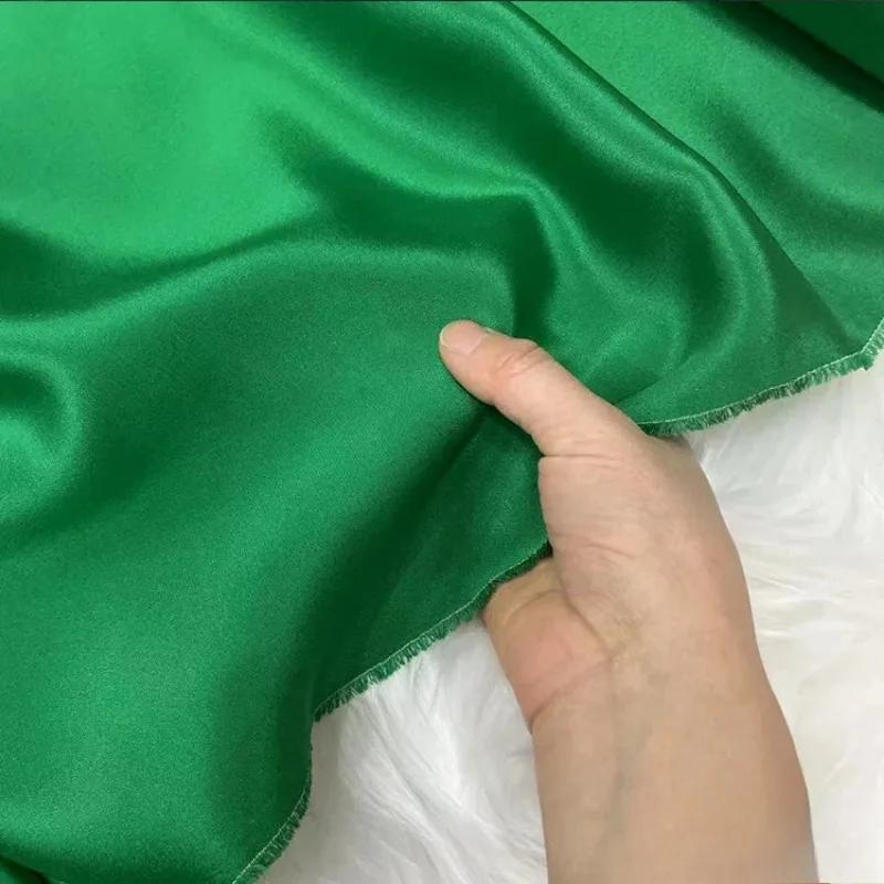 Einfarbig 100% Maulbeerseide 30 Momme Schwerer Seidenkrepp de Chine Stoff Seiden Schwerer Krepp Stoff für Bekleidung Kleider Hosen