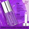 Pearlescent Lip Gloss Lipstick Shining Enchanting Lip Glaze Lasting Ball Party Green Purple