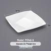 Commercial Square Melamine Serving Plate