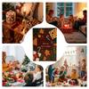 24 Dagars Påfyllningsbar Jul Tom Presentlåda 24 Fack Jul Nedräkning Papp Adventskalender Låda För Födelsedagar Alla Hjärtans Dag