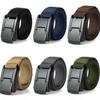 Heavy Duty Men's Stretch Belt Hard Quick Release Buckle Training Pants Belt  Outdoor
