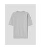 8SECONDS Simple Henley Neck Short Sleeve Knit Light Gray