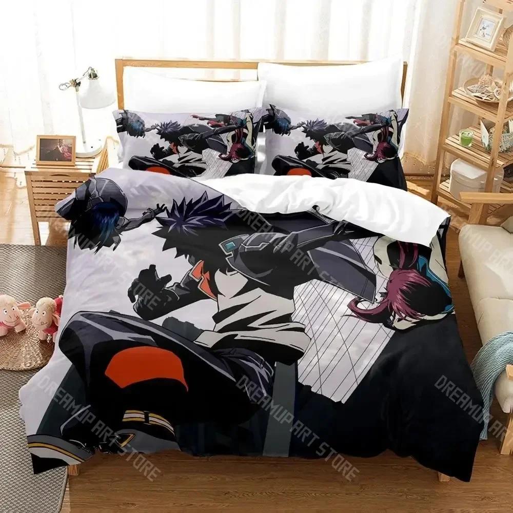

3d Print Anime Air Gear Bedding Set Single Twin Full Queen King Size Bed Set Adult Kid Bedroom Duvet cover Sets Home Textiles EU Single 90x200cm