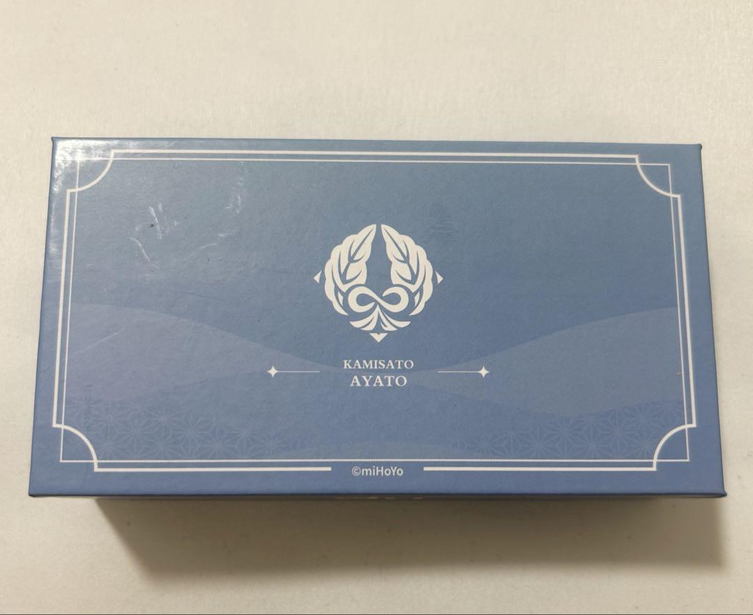 

[Б/У] Genshin Korea PC Lounge Брелок-кейкап Аято Камисато