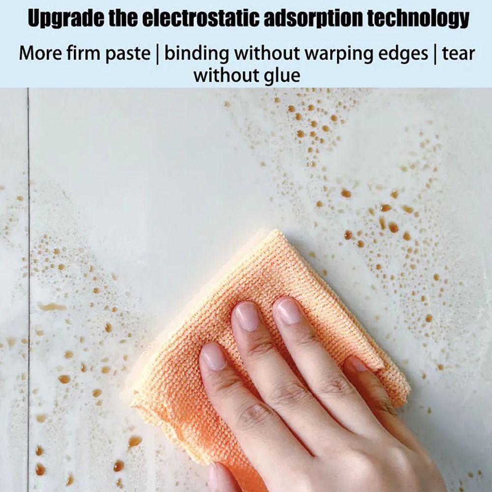 Ölfestes Wandschutzfolie Hitzebeständiger Wandaufkleber Wasserdichter Aufkleber Herd Schrank