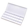 Mali Multifunctional Paint Palette Box: 50-grid Main, 35-grid Pull-out, 25-grid Folding Lid for Watercolor and Gouache
