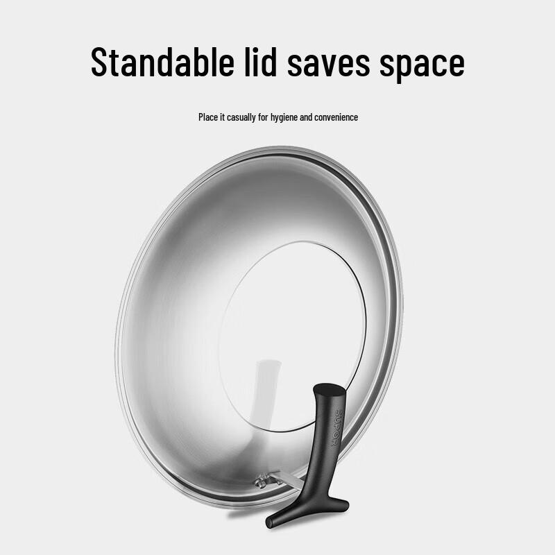 Supor 32cm Uncoated Fine Iron Wok