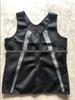 Gilet da uomo taglie forti con zip traspirante per modellare il corpo e fitness
