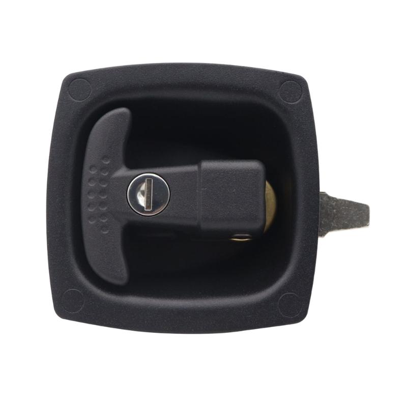 Zinc Alloy T Type Handle Lock Latchs Electrical Tool for Mechanical Engineering Truck Panel Caravans Boat Marine Trailer