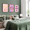 Art Quote Color Text Poster Picture Wall Mural Print Kid Nursery Living Room Home Decor Canvas Painting Motivational Keep Going