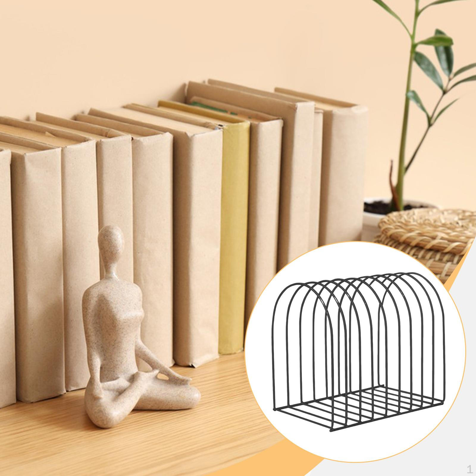 

Настольный органайзер для файлов, папки, подставка, долговечность, отдельно стоящий, металлический журналный стенд чёрный