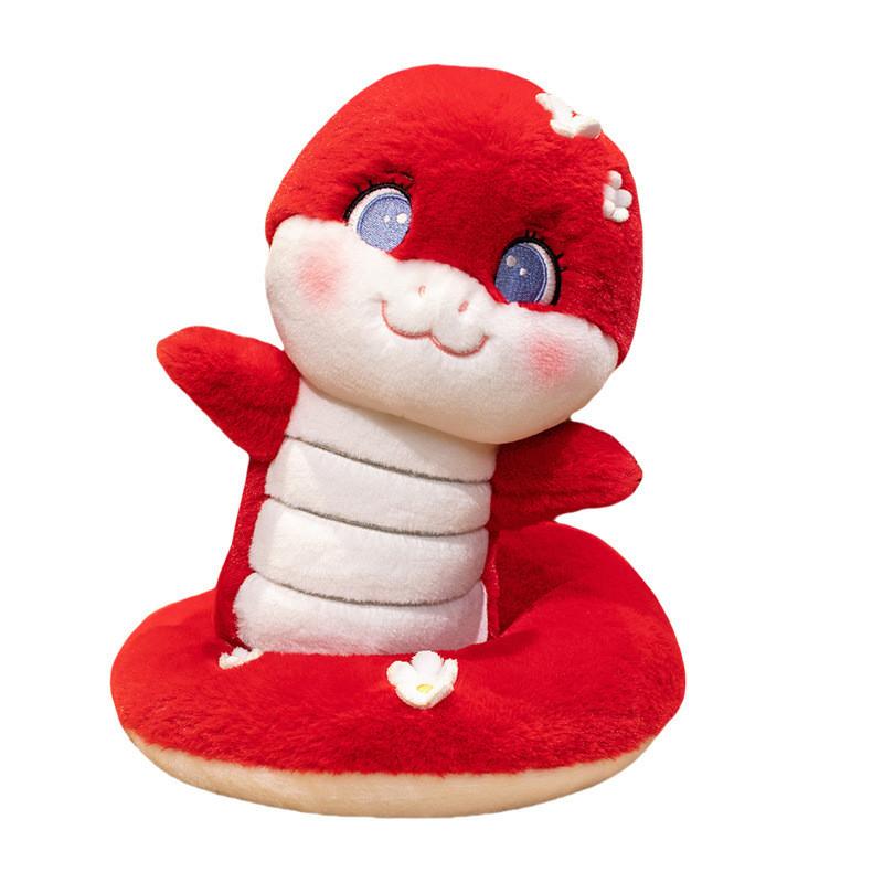 And Soft Colorful Plush Flower Snake Stuffed Animal Great For Personalization As Gifts Corporate
