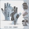 Cycling and Fishing Three-Finger Gloves: Wear-Resistant, Non-Stick, Non-Slip.