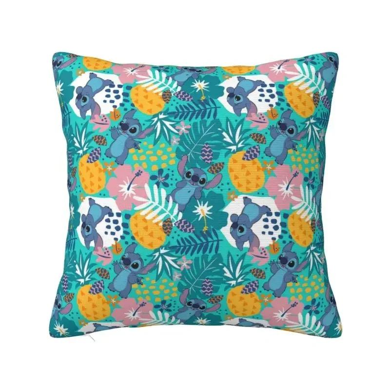 Home Decor Stitch Cartoon Patterns For Cozy Decor Pattern Cushion Cover Suitable For Sofa Bedroom Car Pillow Cover