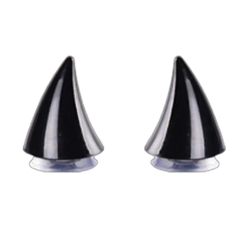 Multicolor Motorcycle Decoration Helmet Devil Horns Electric Bike Car Styling Helmet Stickers Long Short Parts Accessories Tools