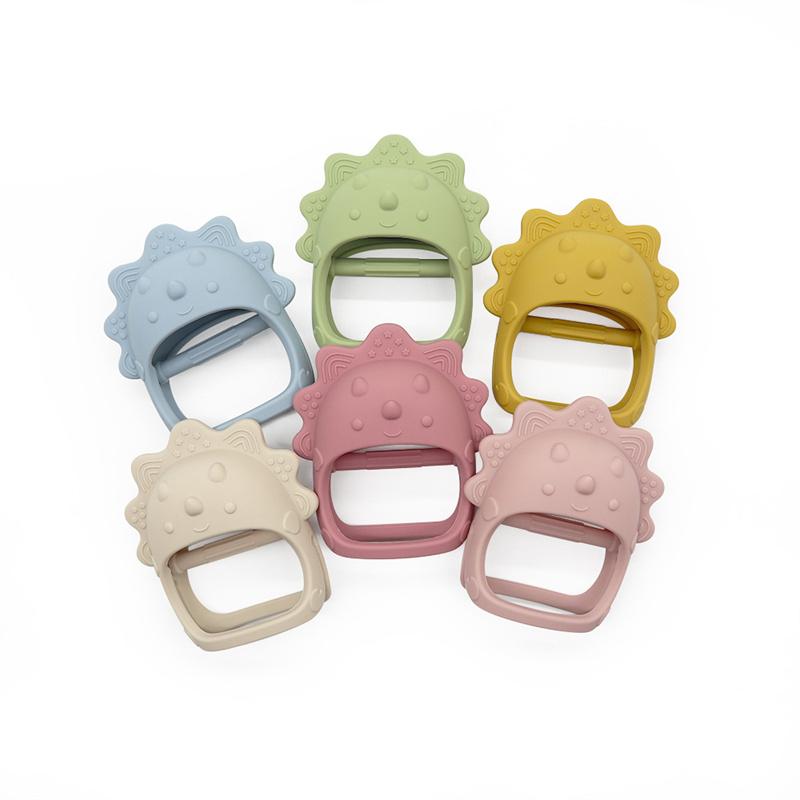New Design Soft Silicone Teethers For Baby Newborn Training Grip Baby Toy Pendant Chewing Teething For Baby Accessories Toys