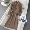Zihong Women's Brown Short Blazer Jacket - Spring/Autumn 2025 High-End Suit