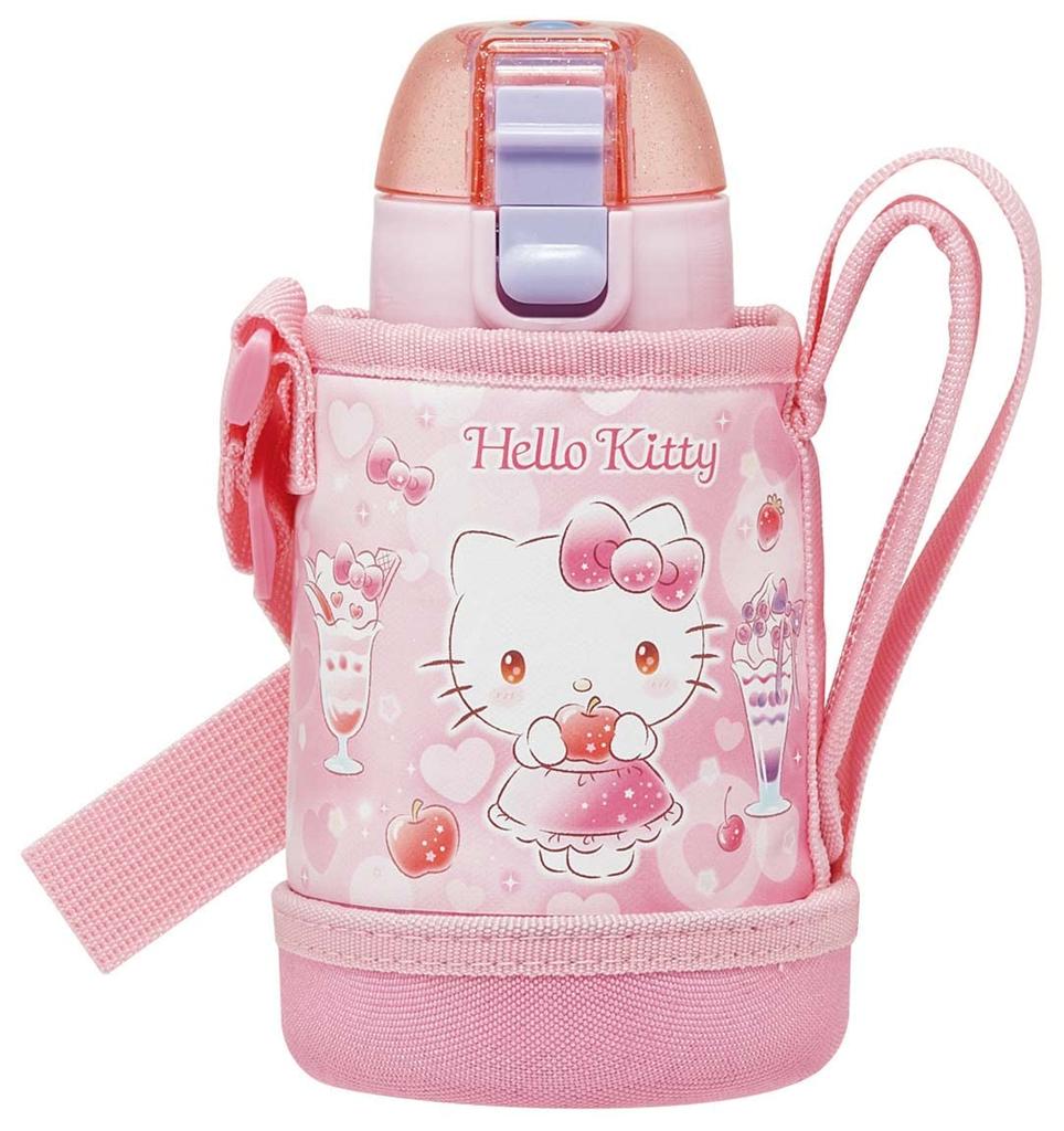 Skater Hello Kitty Sweets Sanrio Water for with Bottle, 400ml, Children, Cover, KSTCH4-A