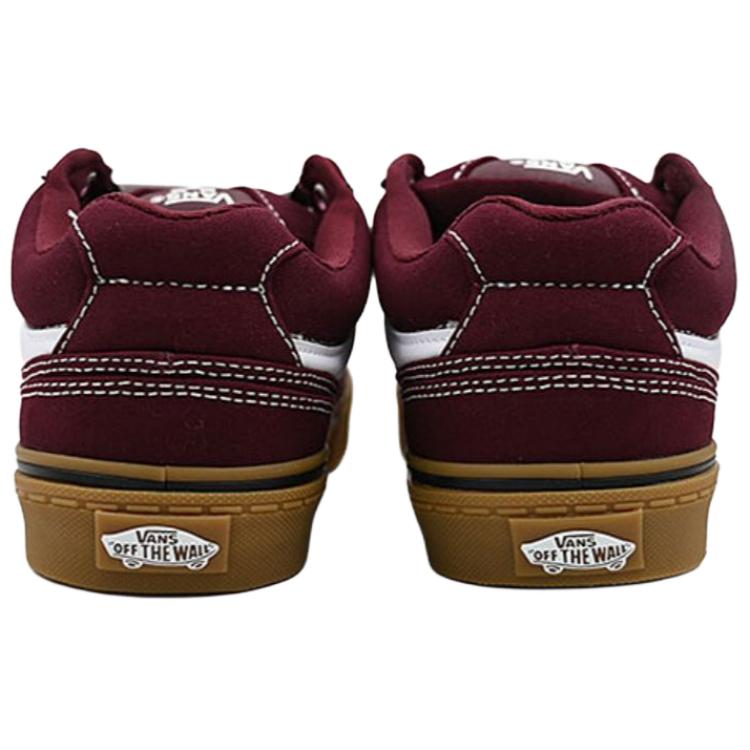 Vans Caldrone Low top Skateboard Shoes Men's Red VN000CSP4QU