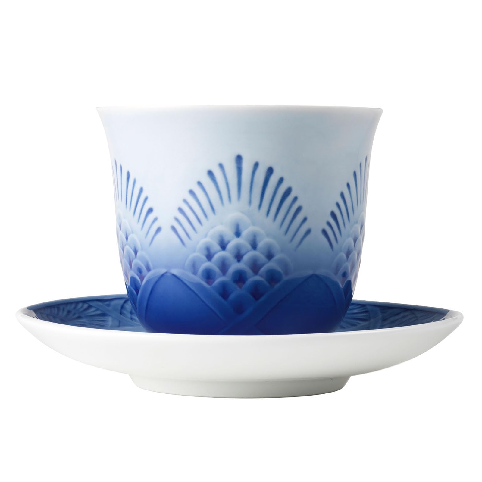 

[Officially Imported] Royal Copenhagen Blue Collectable Style Cup & Plate Set, 260ml, 2024 Edition, 1070758