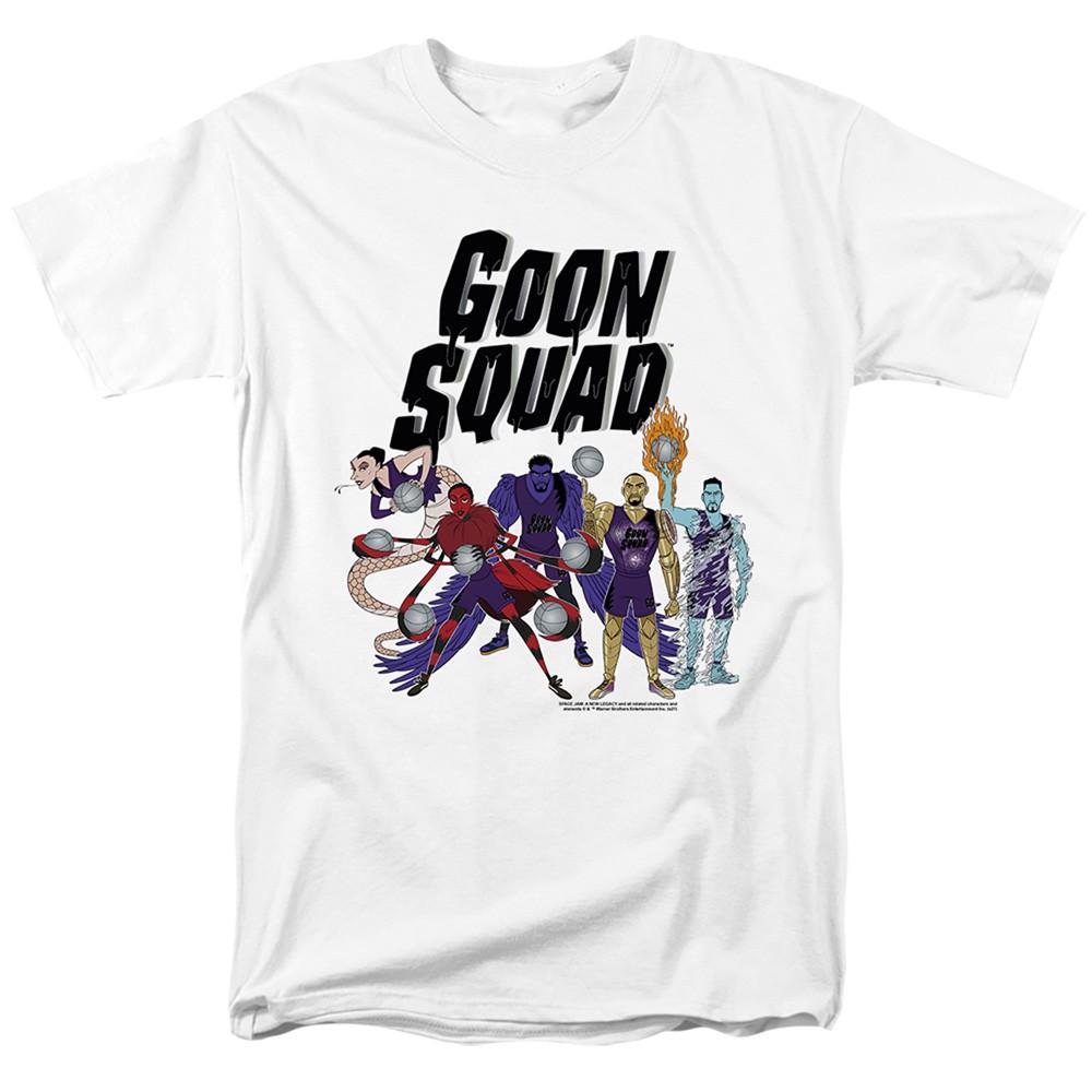 Space Jam - Goon Squad Group - Adult Unisex Short Sleeve T-Shirt - White S