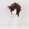 Eileen JoJo's Bizarre Adventure Golden Wind Joseph Joestar Wig, Heat-Resistant, Halloween, Christmas Costume, Wig with Net