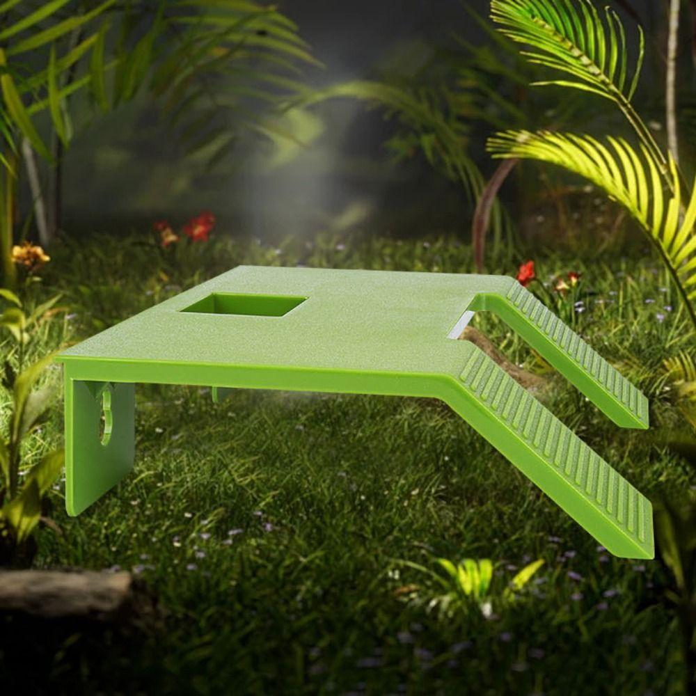 Plastic Turtle Basking Platform with Suction Cup Turtle Floating Ramp Turtles Tank