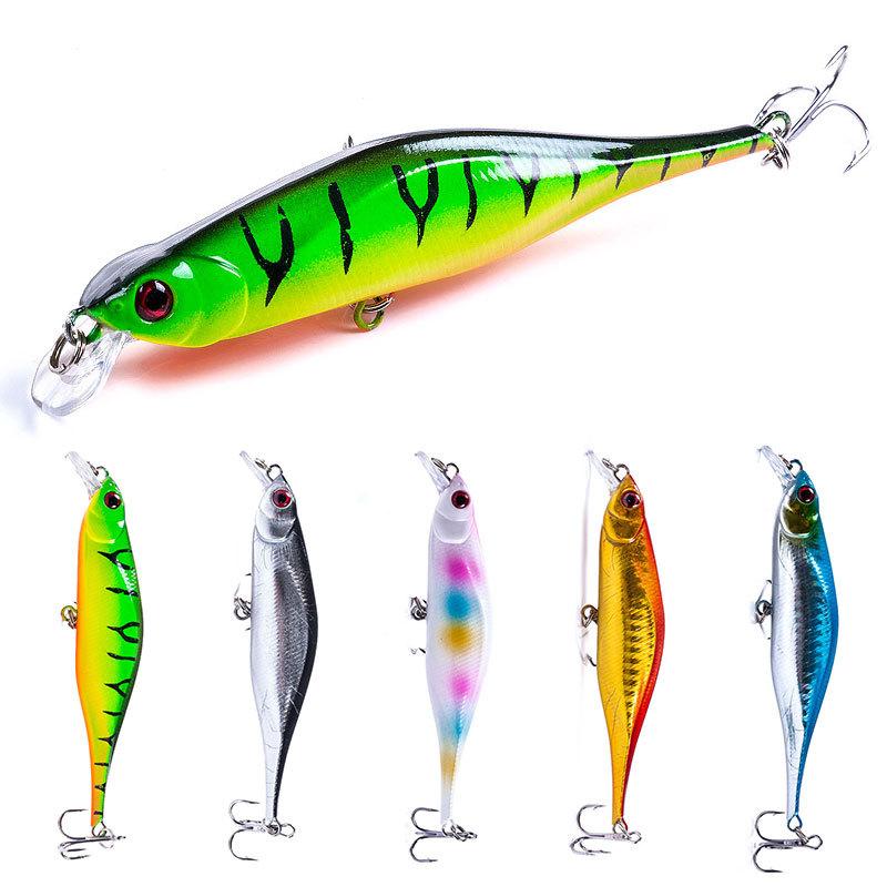 10.5cm11.5gSinking Minnow Long Casting Slow Sinking Bionic Bait for Bass, Sea Bass, Mandarin Fish, Special Lure Bait for Freshwa